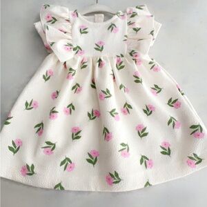 Zara - Floral Print Jacquard Deess